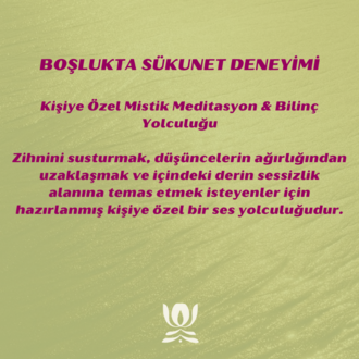 Boşlukta Sükûnet Deneyimi