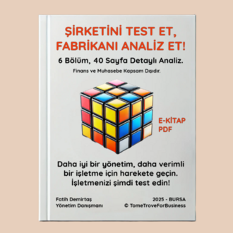 ŞİRKETİNİ TEST ET, FABRİKANI ANALİZ ET! E-KİTAP PDF