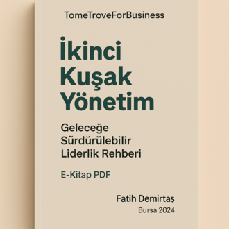 İKİNCİ KUŞAK YÖNETİM: GELECEĞE SÜRDÜRÜLEBİLİR LİDERLİK REHBERİ