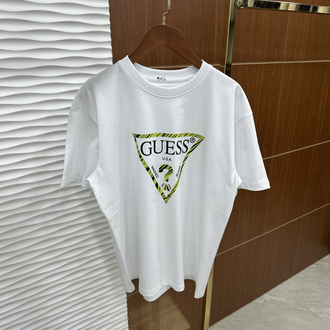 GUESS Baskılı İthal Beyaz Tişört