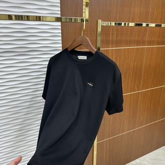 CALVIN KLEIN Demir Çakım Logo İthal Oysho Kumaş Siyah Tişört