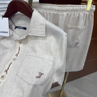 JACQUEMUS Keten Kumaş İthal Takım