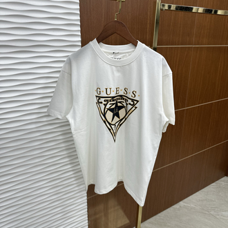 GUESS LA Baskı İthal Beyaz Tişört