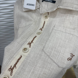 JACQUEMUS Keten Kumaş İthal Takım