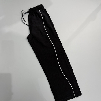 Siyah baggy paraşüt kumaş 