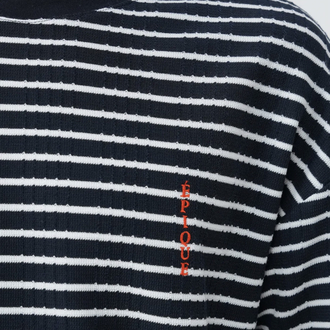 Çizgili oversize t-shirt 