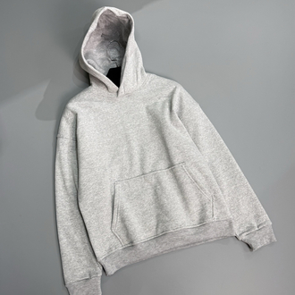 Gri oversize hoodie