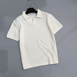 Ekru polo yaka