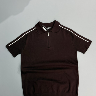 Fermuarlı polo yaka 