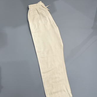 Bej baggy pantolon
