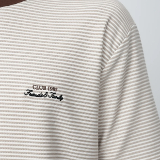 Çizgili oversize t-shirt