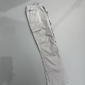 Gri baggy kargo pantolon 