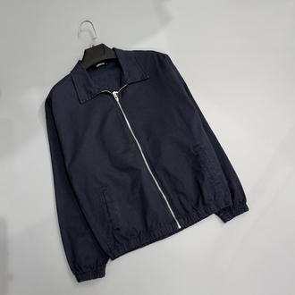 Lacivert oversize Gabardin ceket