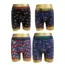 Tony Bruno 4'lü Erkek Premium Desenli Boxer (Paket 1)