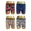 Tony Bruno 4'lü Erkek Premium Desenli Boxer (Paket 3)