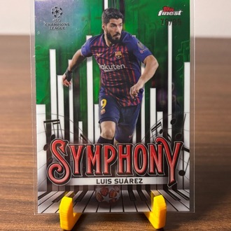 Topps Finest  Luis Suarez Symphony /99 Numaralı Kartı