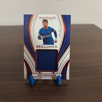 Enzo Fernandez 23-24 Panini Immaculate Brilliance | Forma Parçası Kartı /99