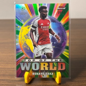 Topps 2024-2025 Bukayo Saka Top Of The World /99 Numaralı Kart