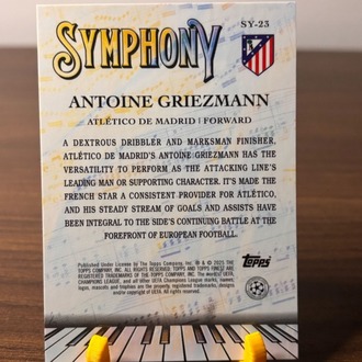 Topps Finest Griezmann /150 Numaralı Kartı