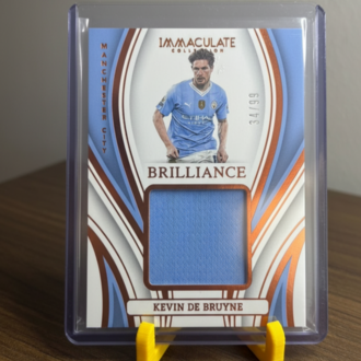 Kevin De Bruyne  2023-24 Panini Immaculate /99 Forma Parçalı Kart