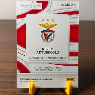 Panini Immaculate 2024-2025 Kerem Aktürkoğlu Forma Parçası /20