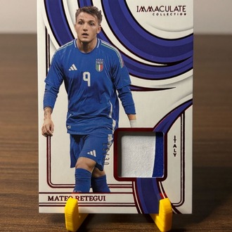 Mateo Retegui 2024/25 Panini Immaculate Forma Parçalı /30