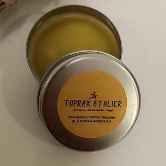Çok Amaçlı Doğal Balsam – Bitkisel İçerikli, El Yapımı Bakım Balsamı