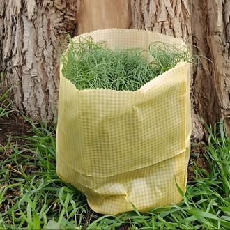 Balmumlu Gıda Saklama Kesesi – Tekli Büyük Boy (30x40 cm)
