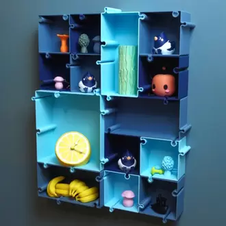 Sonsuz Puzzle Duvar Dekoru - STL Dosyası 