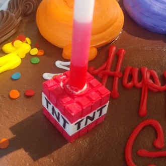 Minecraft TNT Mumluk