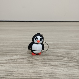 Sevimli Penguen - 3D Hareketli Anahtarlık