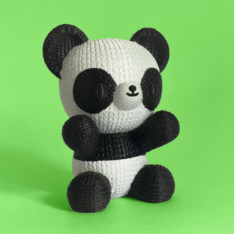 Sevimli Panda – 3D Örgü Tasarımı