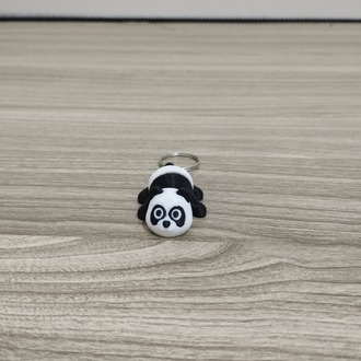 Sevimli Panda - 3D Hareketli Anahtarlık