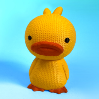 Yavru Ördek – 3D Örgü Tasarımı