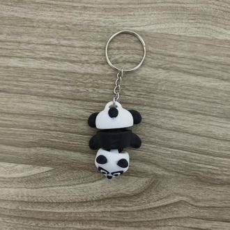Sevimli Panda - 3D Hareketli Anahtarlık