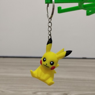 Sevimli Pikachu - 3D Hediyelik Anahtarlık