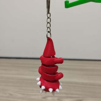 Sevimli Dinozor - 3D Hareketli Anahtarlık