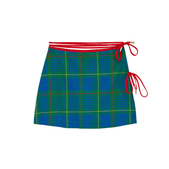 Check Mini Skirt