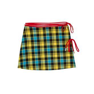 Check Mini Skirt