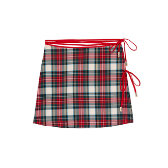 Check Mini Skirt