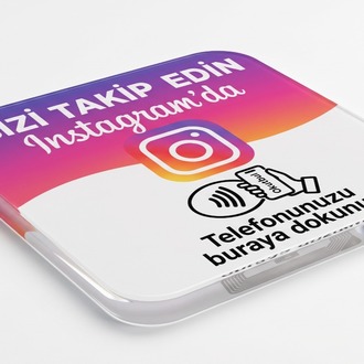 Touchify | İşletmeler ve İçerik Üreticileri İçin Instagram Takip NFC Kartı