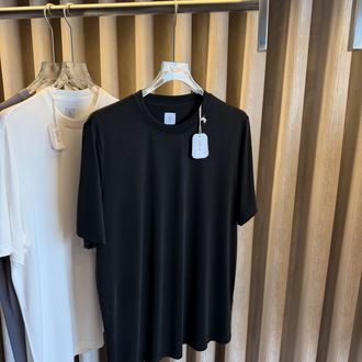 Eleventy %100 Pamuk Tshirt (Yıkamalı Siyah)