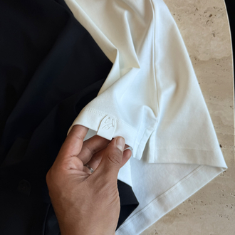 Brioni Deri Logo Pamuk Tshirt