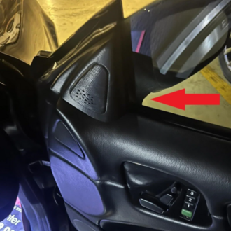 Mercedes-Benz W208 CLK Kapı Hoparlörü Tweeter Kapağı