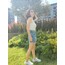 Beyaz Crop Bluz