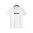 Anneler Günü Hediye Mom Çiçek Baskılı Oversize Bisiklet Yaka T-shirt - Beyaz