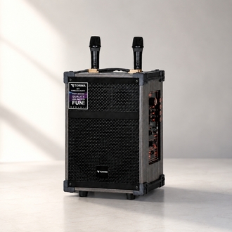 ÇEKÇEKLİ ÇİFT KARAOKELİ WİRELESS SPEAKER ( D 46 )