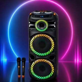 ÇİFT KARAOKELİ WİRELESS SPEAKER (F2215)