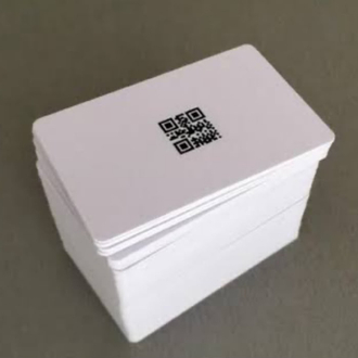 QR KODLU BASKILI KART 
