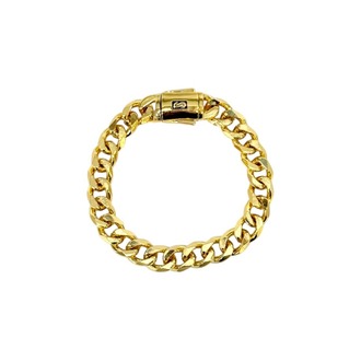 Monaco Chain Seri Klasik Gurmet 14K Bileklik